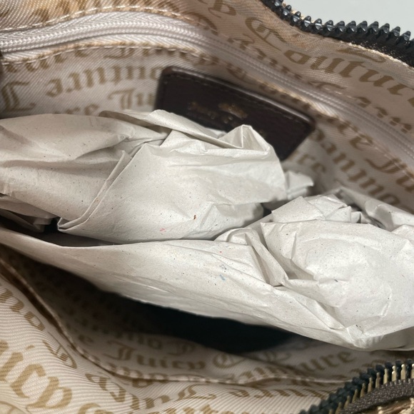 NWT Juicy Couture Cross my Heart Gothic Logo Crossbody Bag - Picture 6 of 13